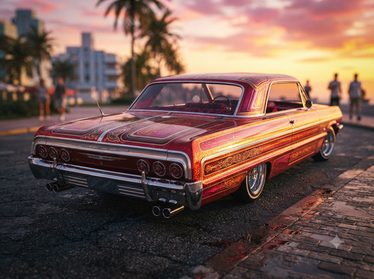 Low Riders nameplate